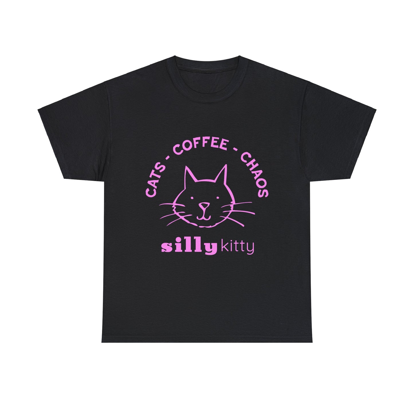 T-Shirt Cats, Coffee, Chaos