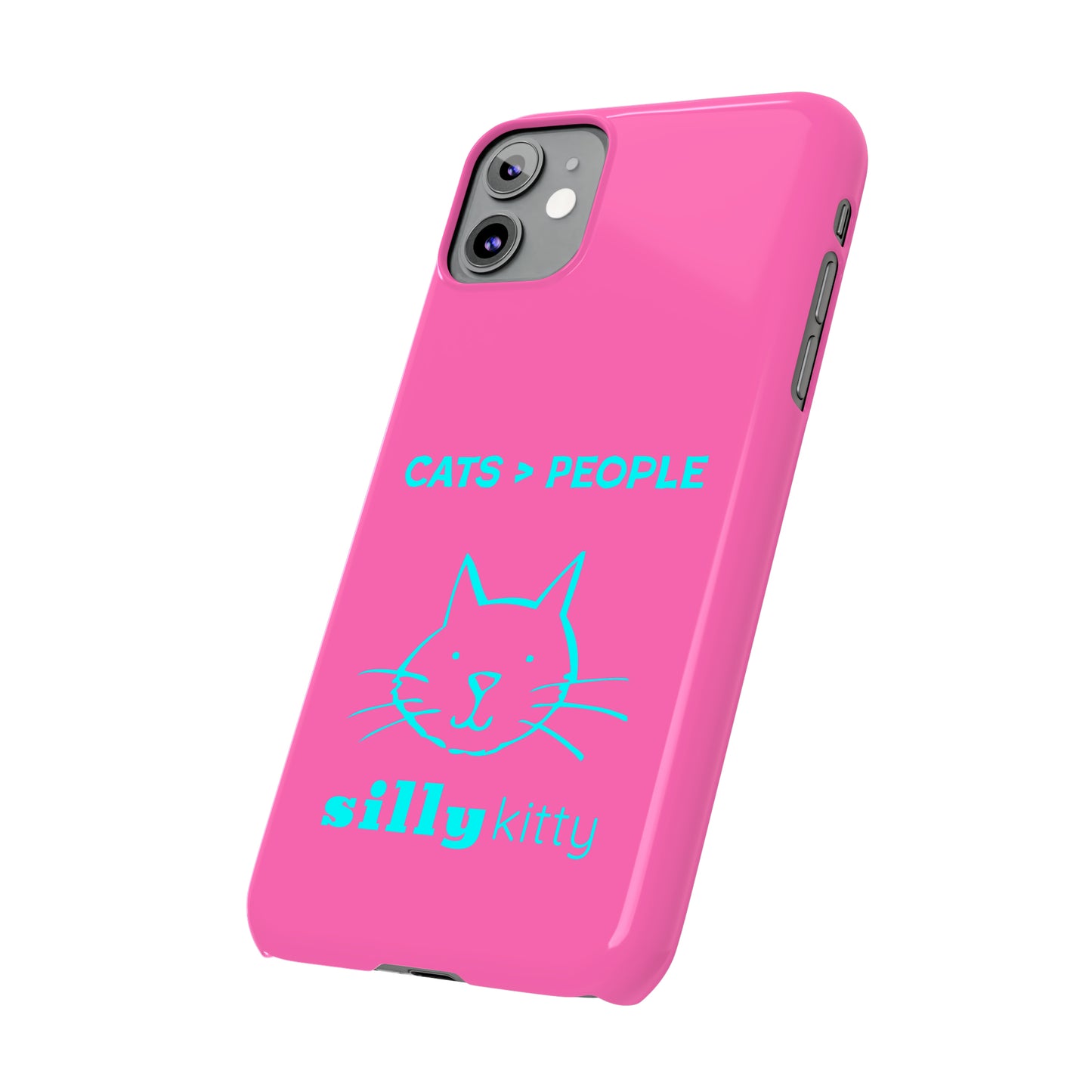 Slim Phone Cases Cats > People