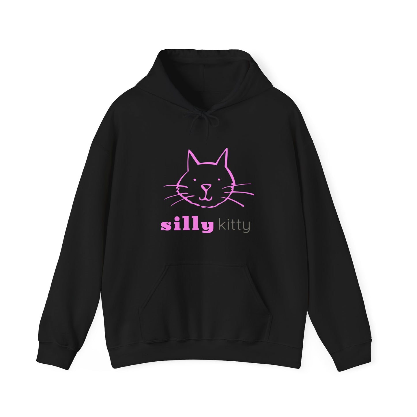 Silly Kitty Unisex Hoodie