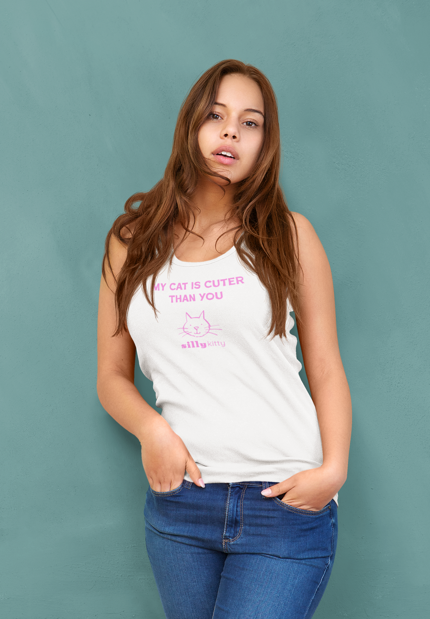 Women's Tank - My Cat is Cuter